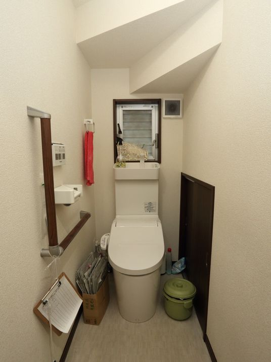 清潔なトイレスペース