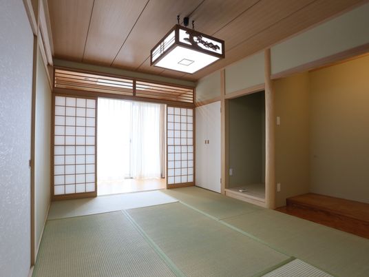和室の居心地の良い空間