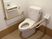手すり付きトイレ設備