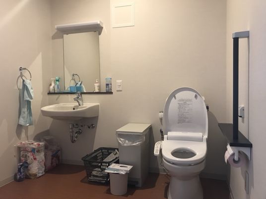 清潔感のあるトイレ空間