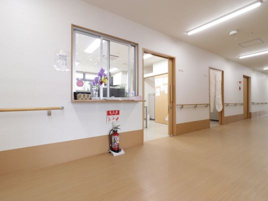 清潔感ある綺麗な廊下
