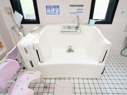 設備が整った浴室