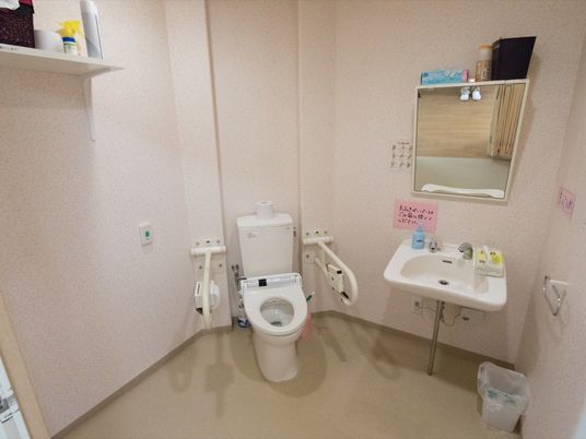 バリアフリー化されたトイレ