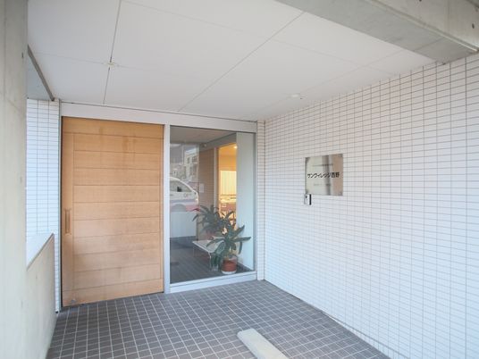 アクセスしやすいエントランス