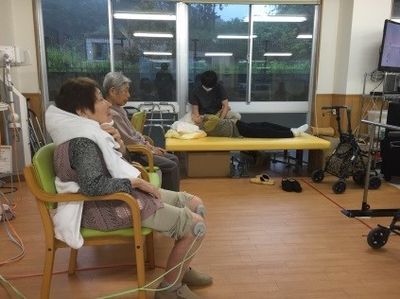 機能訓練の風景