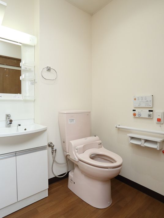 清潔なトイレスペース