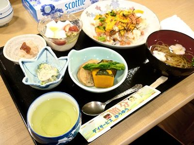 和食の食事セット