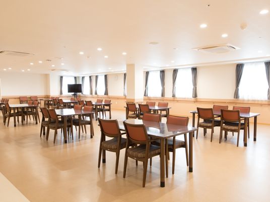 広々とした快適食堂