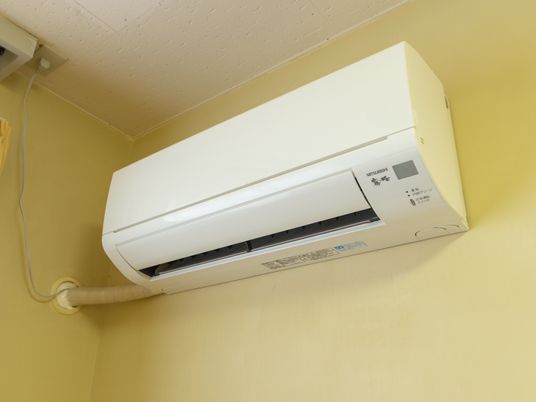 壁掛けエアコンのアップ