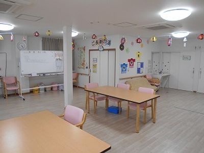 ゆとりある空間の多目的室