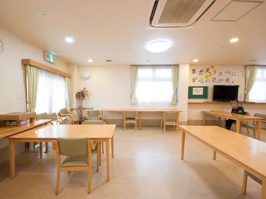 広々とした活動室の様子