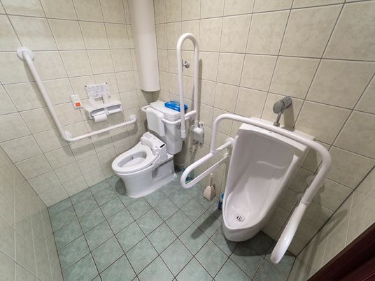 設備整ったトイレ