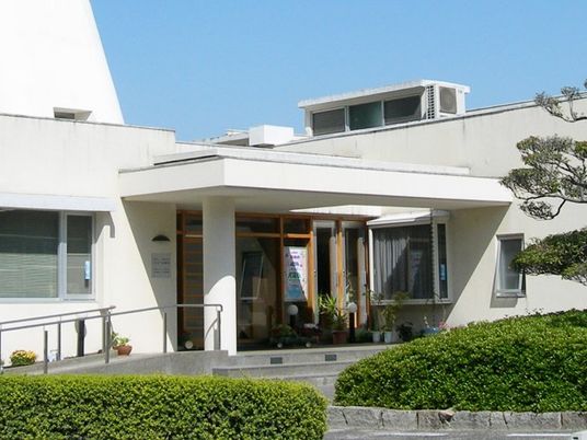 明るいエントランス