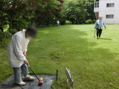 ケアを提供する庭