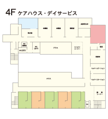 見取り図のフロア