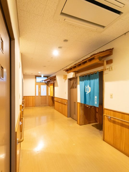 落ち着いた廊下