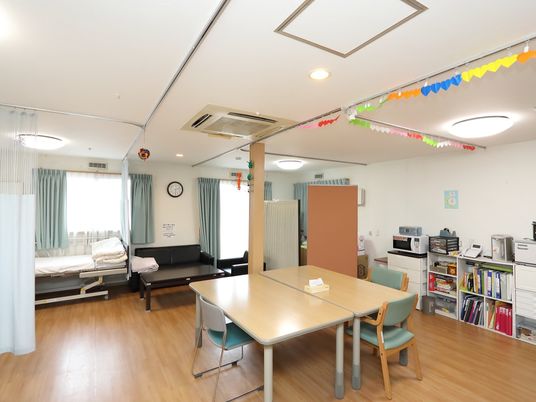 ゆったりした居室の様子
