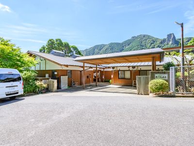 自然豊かなエントランス