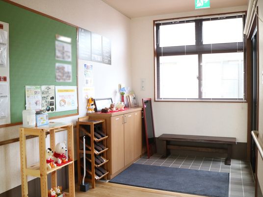 待合室の角部屋