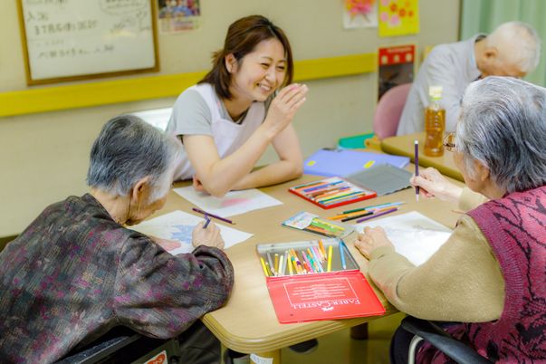 活動する居室