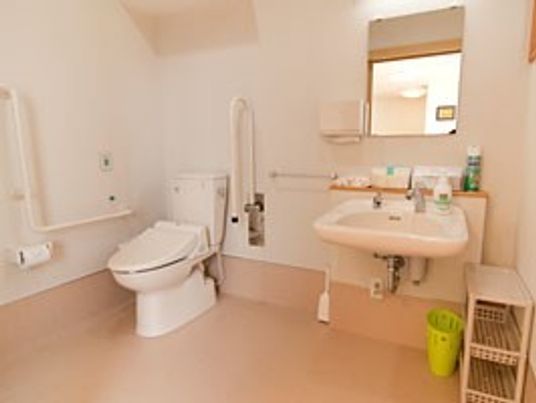 清潔なトイレスペース