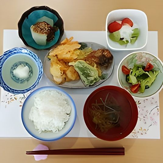 美しい和食の盛り付け