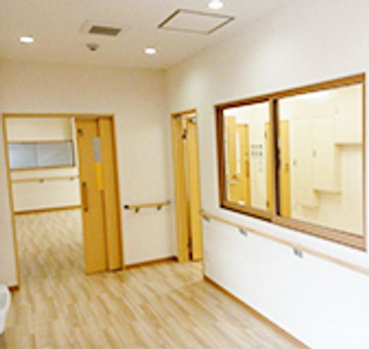 ゆとりある通路