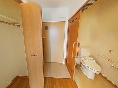 居室のトイレ付き