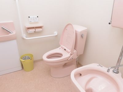 バリアフリーのトイレ設備