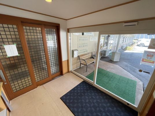 安心のエントランス