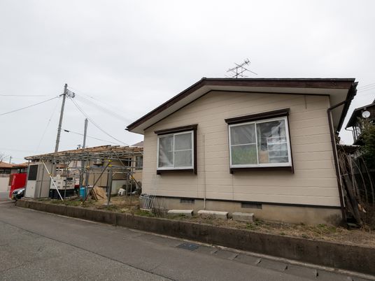 住宅街の平屋建て