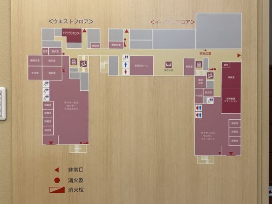 案内図の掲示