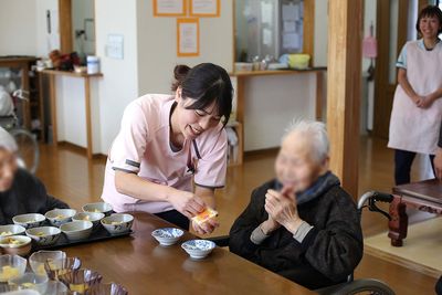 会話が弾むダイニング