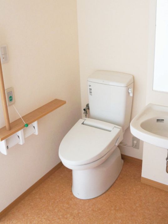 清潔なトイレの様子