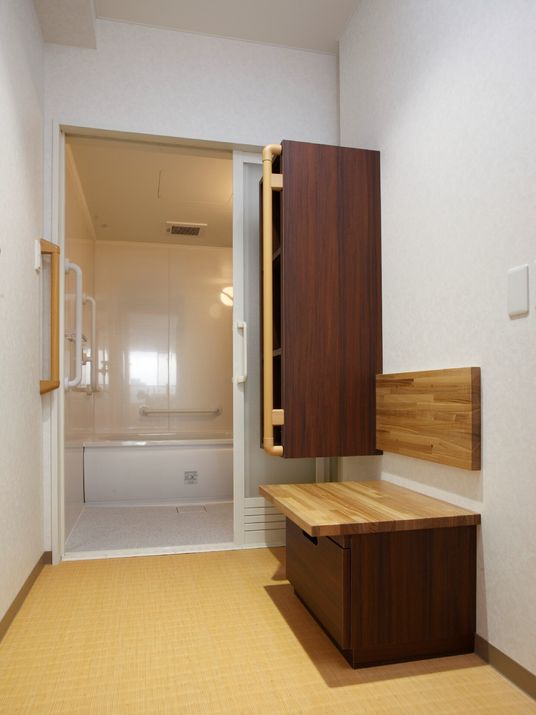 バリアフリー浴室入口