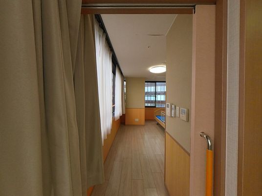 きれいな廊下です