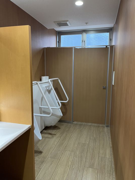 清潔なトイレ設備