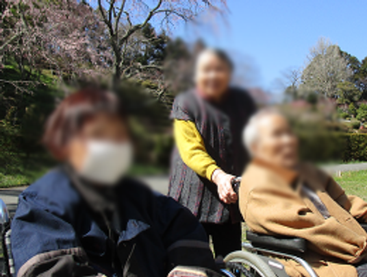車椅子の利用風景