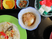 彩り豊かな提供料理