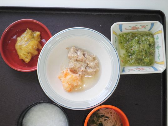 和食の食事セット
