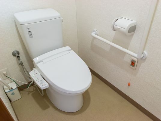 バリアフリーのトイレ