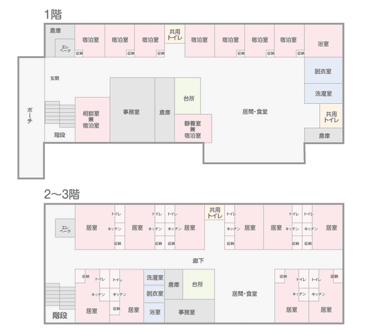 居室の間取り図