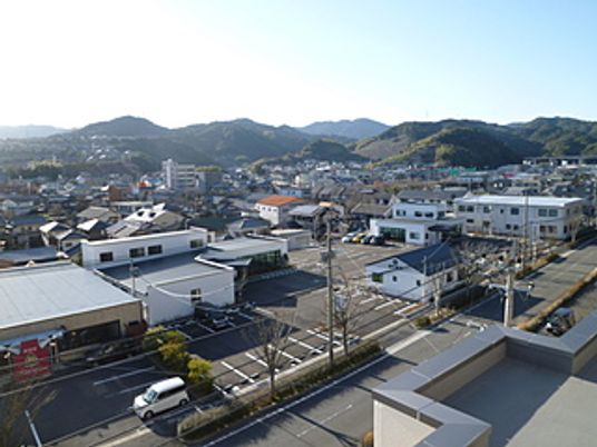 広がる町の風景