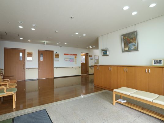 エントランスホールの風景