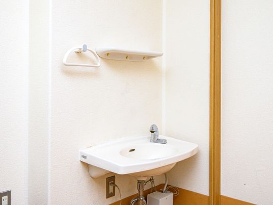 清潔な洗面台