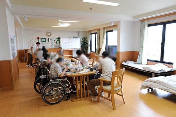 広々とした共有スペース
