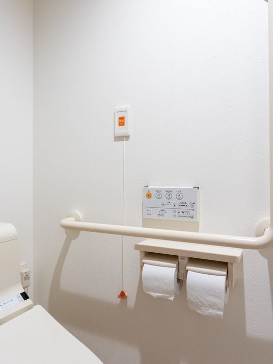 安全なトイレの設備