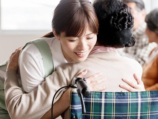 心温まるケアの瞬間
