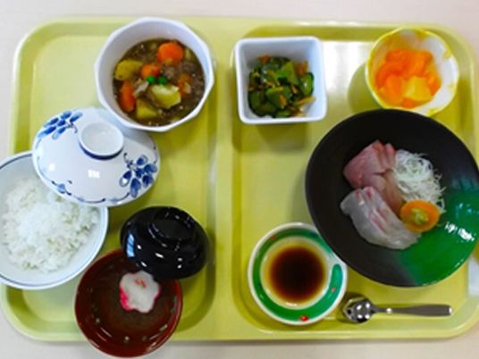彩り豊かな食事セット