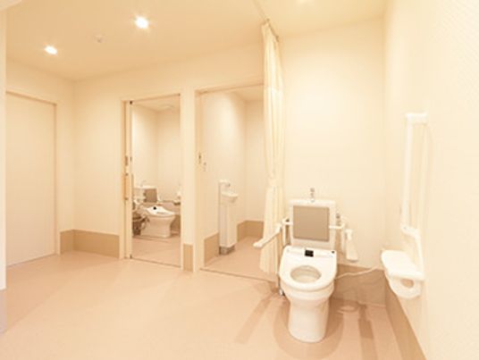 清潔感あるトイレ空間